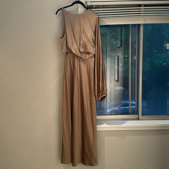 Significant Other ALESSIA ONE SHOULDER LONG SLEEVE DRESS - Picture 5 of 5